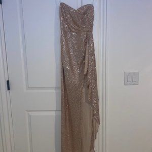 NWT Windsor Kennedy Sequin Strapless Dress